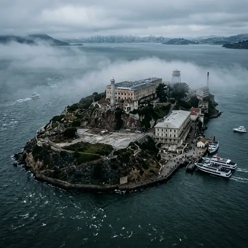 Alcatraz Jail: Iconic Historical Prison in Middle of Water