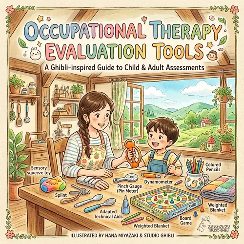 Colorful Occupational Therapy Book Cover Design
