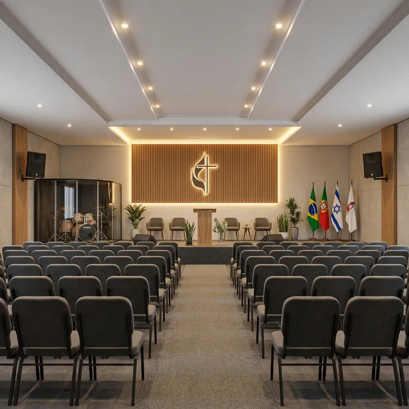Realistic 3D Church Design and Acoustic Solutions