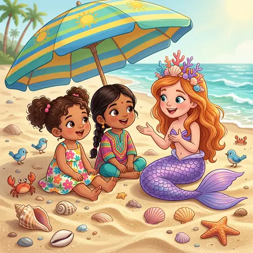 Elena, Maria & Mermaid Tales Under the Sun