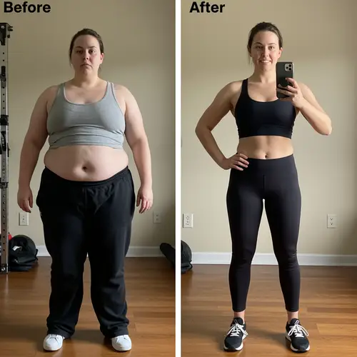Weight Loss Success: Before and After Journey