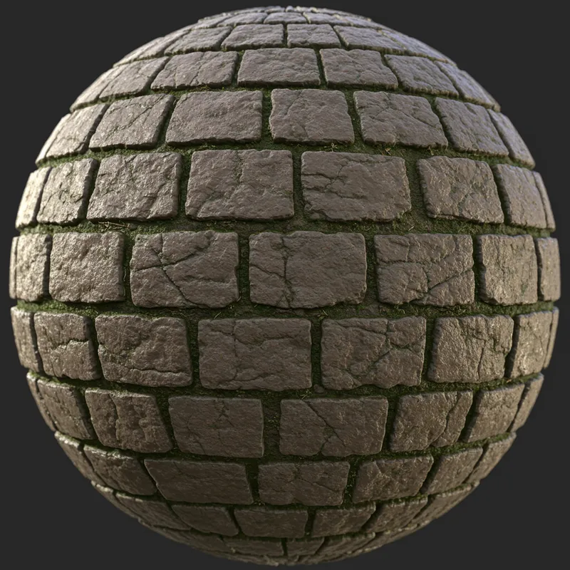 Seamless Granite Pavers for Pathways