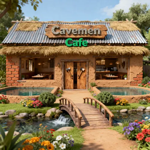 Cavemen Cafe: Unique Architectural Dining Experience