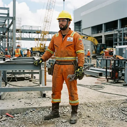Latino Character with Safety Gear - Full Body Design
