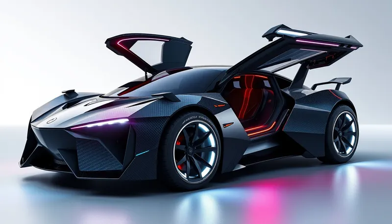 Futuristic Bomb Blaster Car: Design & Features