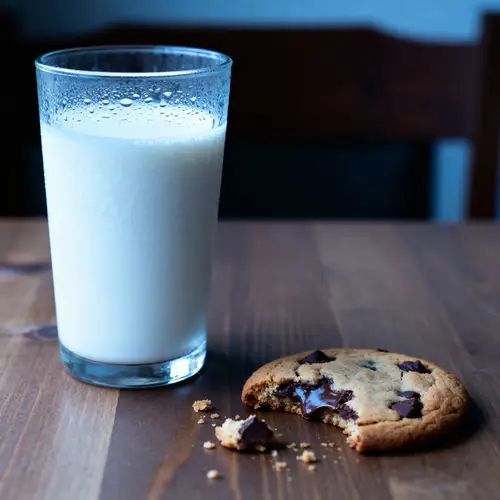 Delicious Milk and Cookie Combo