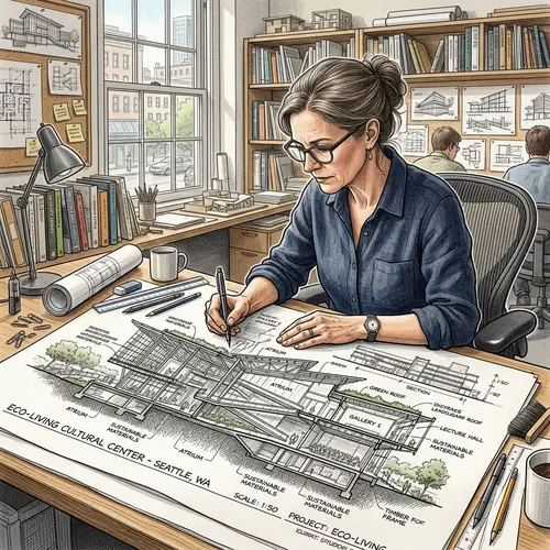 Highly Detailed Professional Drawing