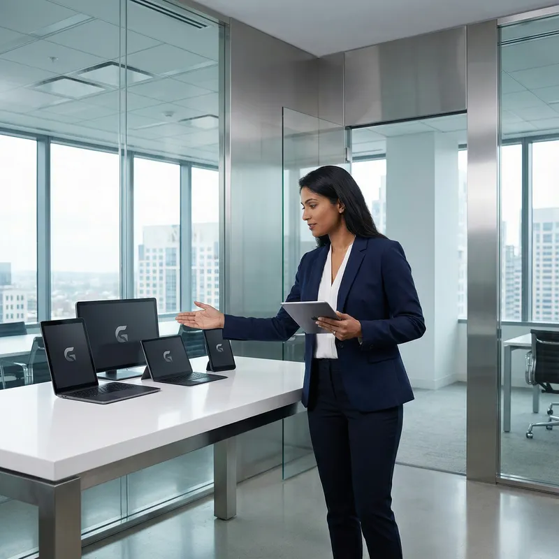 Modern Corporate Office Showcase | GZ Overseas Products