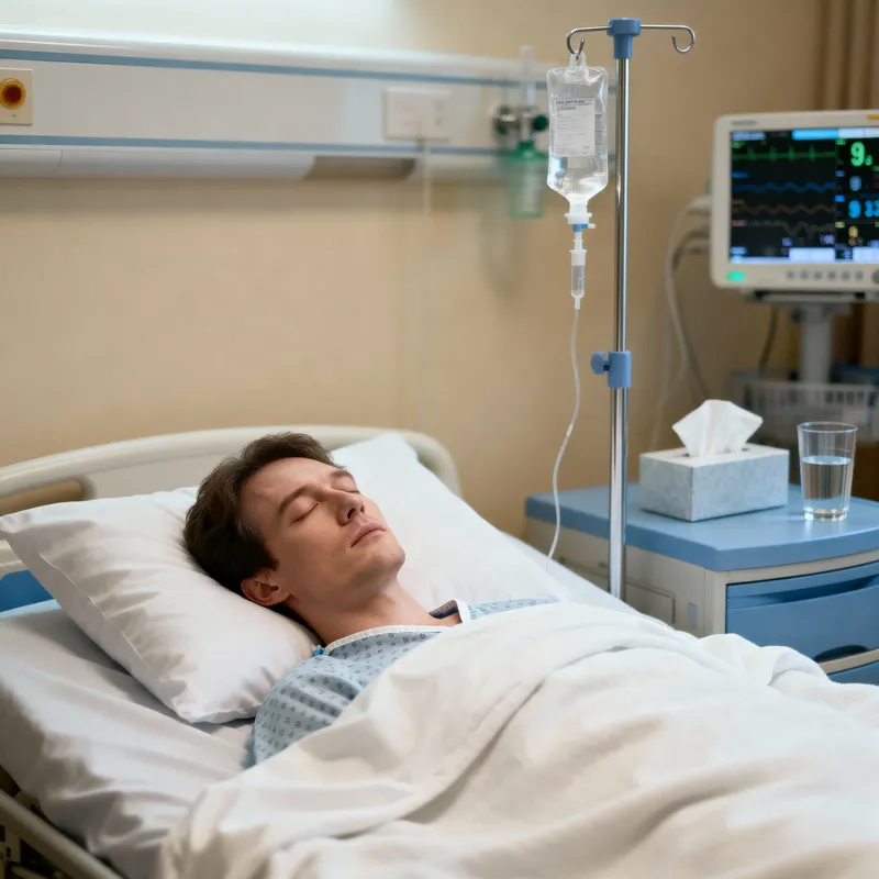 Sick in Hospital Bed: Understanding Patient Needs