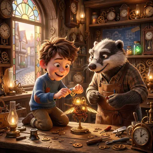 Charming Pixar-Style 3D Animation Experience