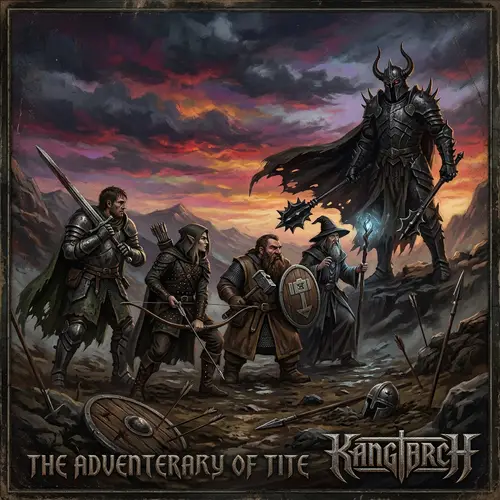 Dark Souls Inspired Medieval RPG Album Cover