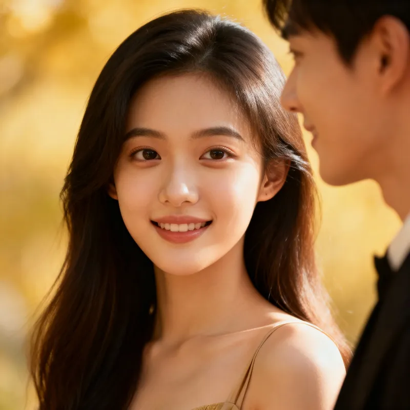 Beautiful Asian Girl Beside Me