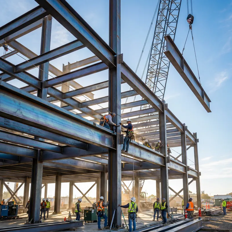 Steel Structure Construction: Modern Engineering Excellence Steel Structure Construction: Modern Engineering Excellence