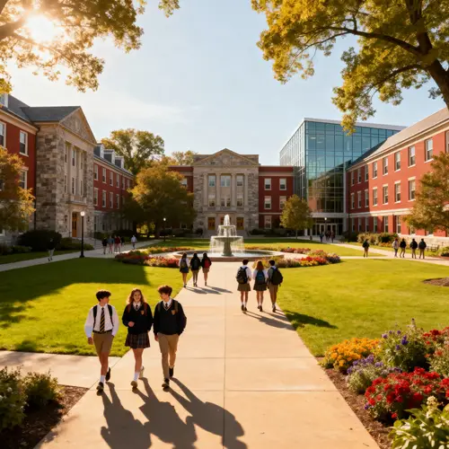 Boarding School University Campus Life