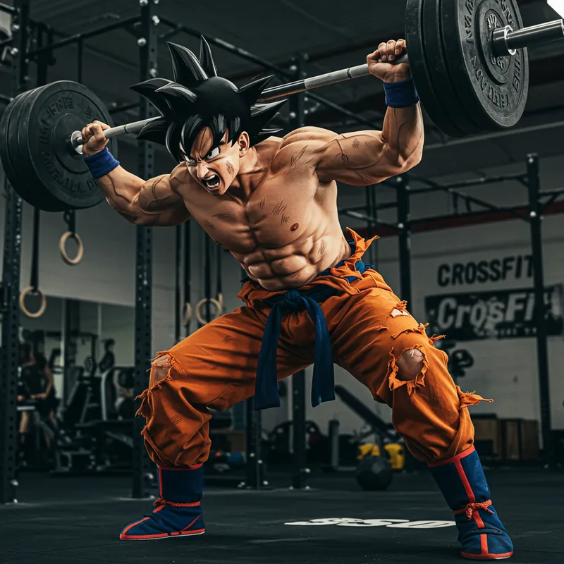 Son Goku's Ultimate CrossFit Training