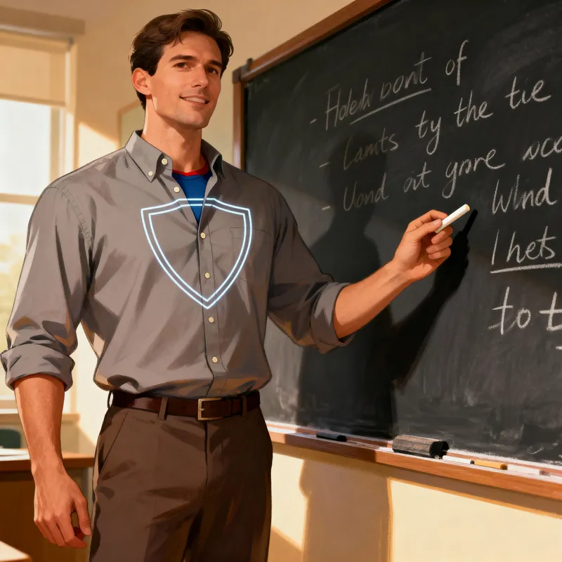 Superhero Teacher: Inspiring Education