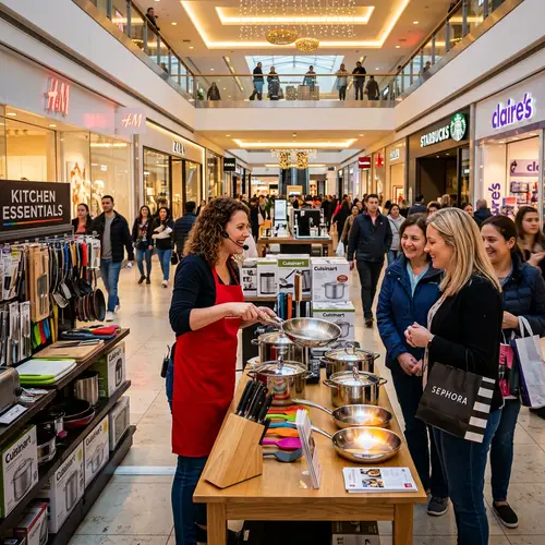 Red Apron Kitchen Products at Shopping Centers