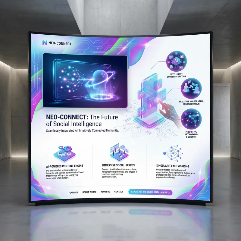 AI2GO4: Innovative Landing Page Design