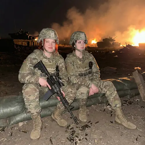 Modern Warriors: Women in Military Gear