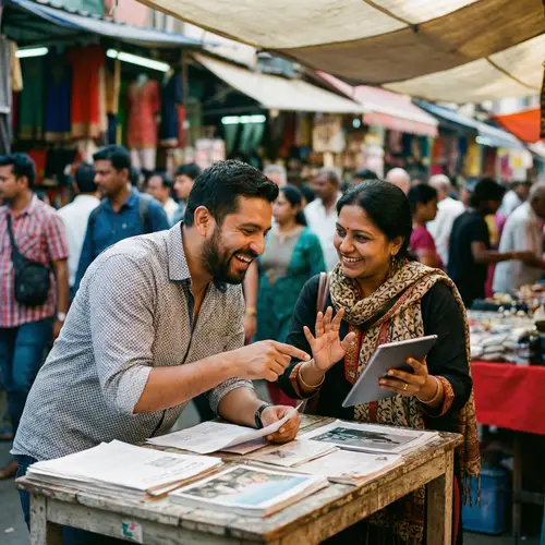 Candid Street Photography: Vibrant Decision Making