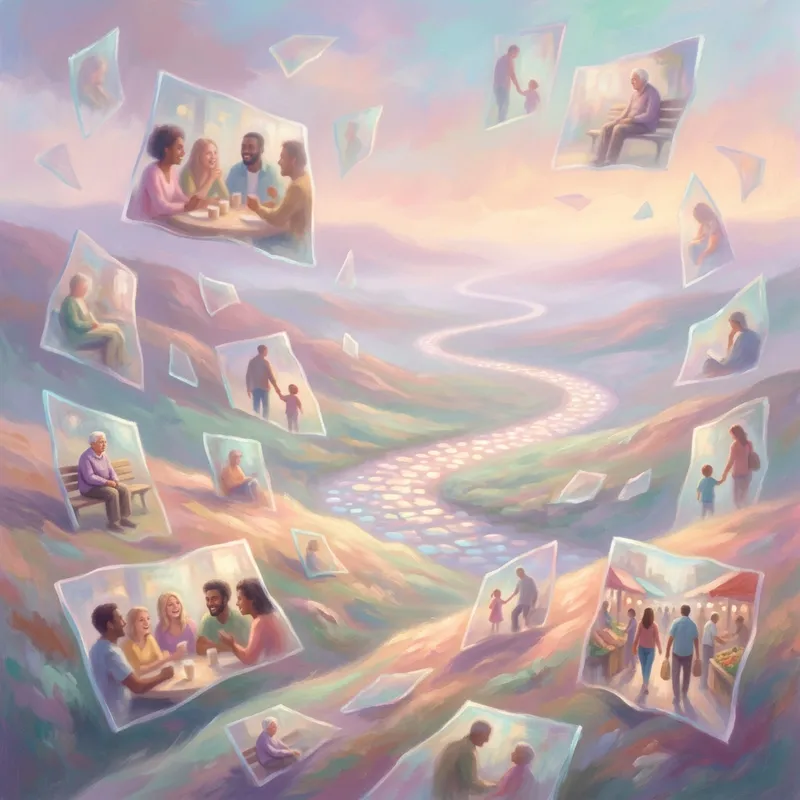 Memories in Abstract | Journey of Recollected Experiences