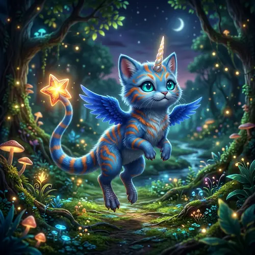 Unique Pokémon: The Striped Star Creature