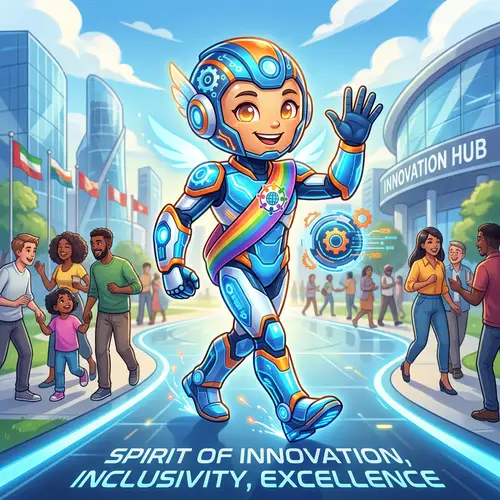 Innovative Mascot Design for Inclusivity & Excellence