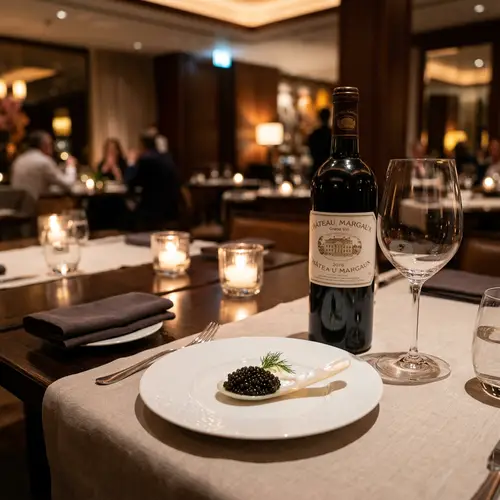 Luxurious Dining Experience: Caviar, Wine & Candlelight