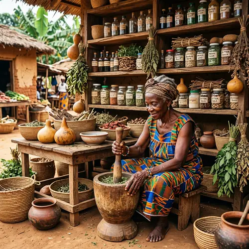 Traditional African Remedies: Vibrant Herbal Practices