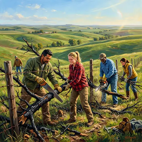 Volunteers Restore Nebraska's Rolling Hills