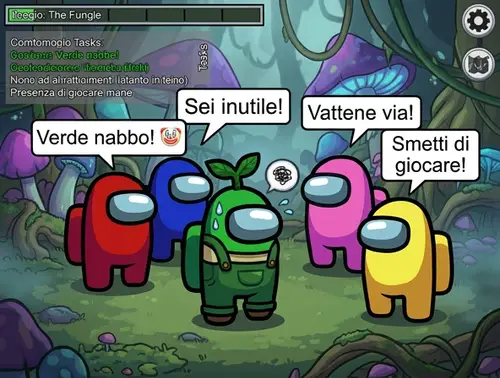 Insulted in Among Us: Green Gardener Skin Madness