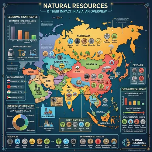 Natural Resources in Asia: Types, Distribution, Economic Significance