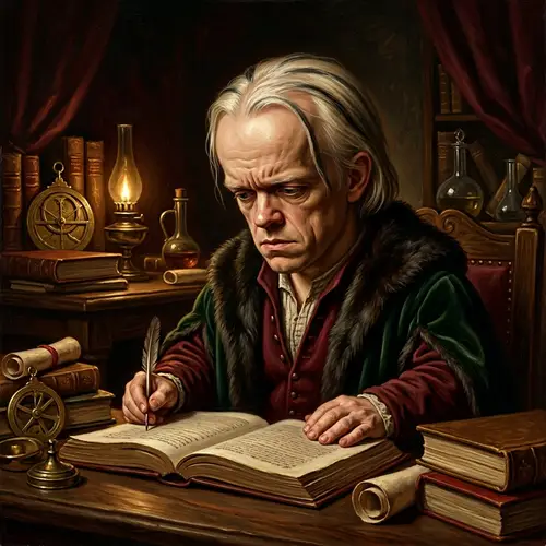 20-Year-Old Caucasian Individual with Dwarfism in High Fantasy Medieval Setting