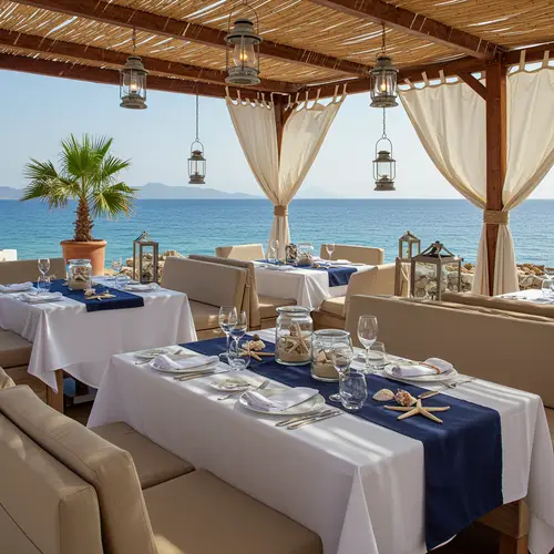 Seaside Seafood Restaurant: Dine Elegantly Outdoors