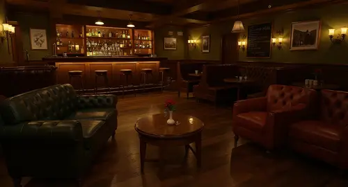 Transform Your Lounge into a British Pub