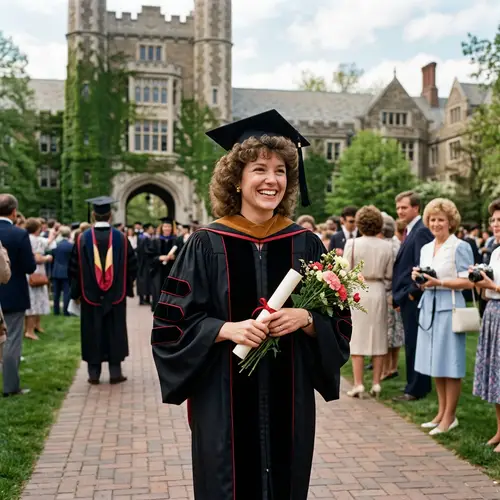 PhD Graduate Photo - Celebrating Academic Achievement