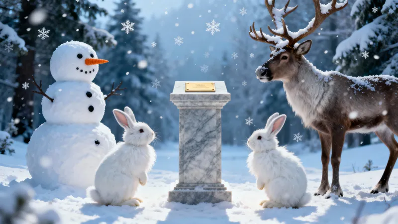 Dramatic Winter Wonderland Corporate Photography