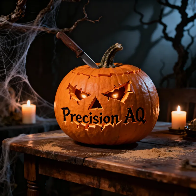 Precision AQ Pumpkin Carving - Scary Halloween Decor