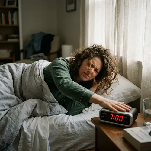 Morning Routine: Turning Off the Alarm Clock