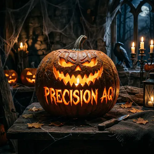 Precision AQ Pumpkin Carving - Scary Halloween Decor