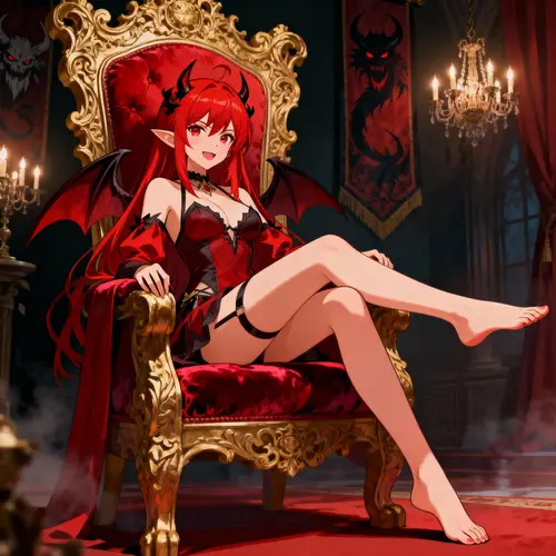 Rias Gremory: Elegant Demon Queen in High School DxD