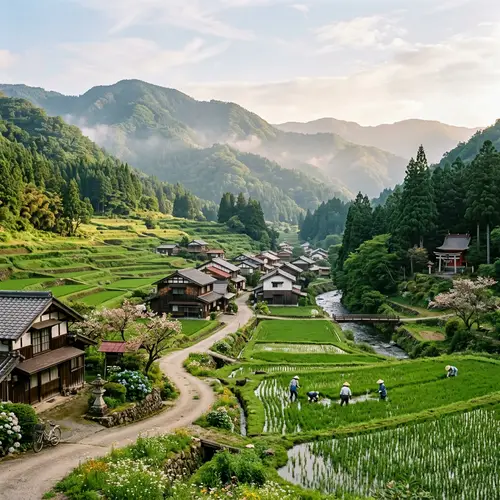 Explore the Beauty of Japanese Countryside