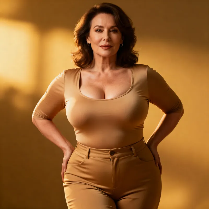 Stunning Milf with Big Assets