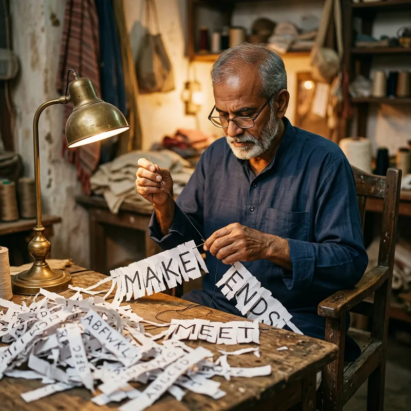 Make Ends Meet: The Art of Weaving Words Together