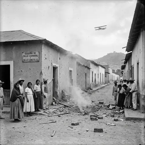 First Aerial Bombing in America: Mazatlán, Mexico 1914
