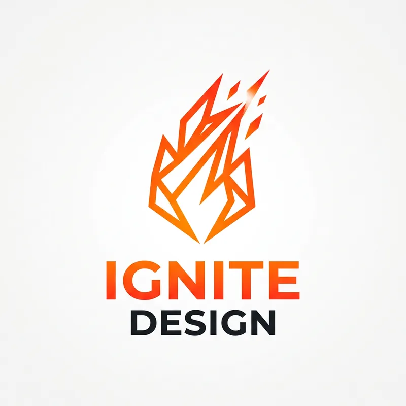 Ignite Design: Modern Minimalist Logo Creation