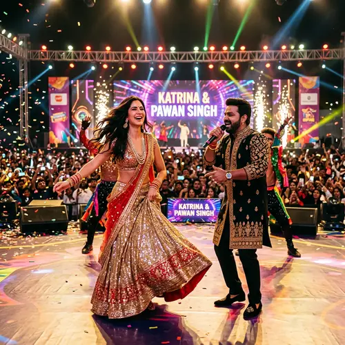 Bollywood Dance Performance: Katrina & Pawan Singh