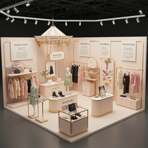 Max Mara 3D Pop-Up Design: Fashion in Motion
