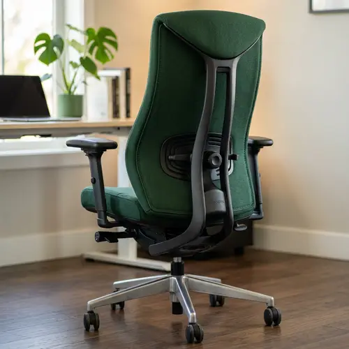 Premium Ergonomic Chair for Comfort & Support | Back View