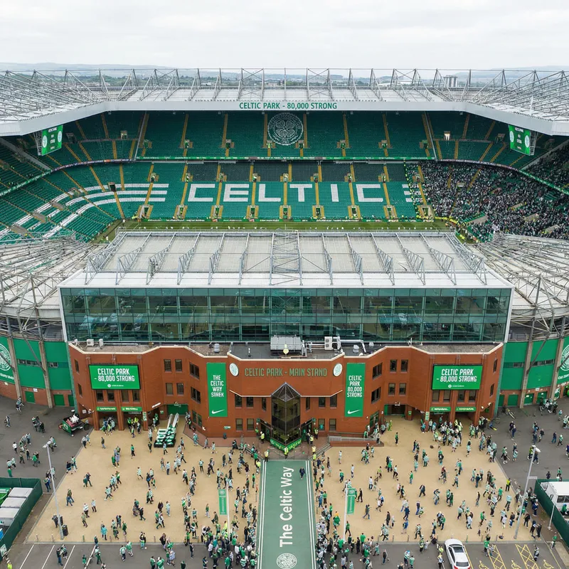 New 80,000 Capacity Celtic Park Stadium